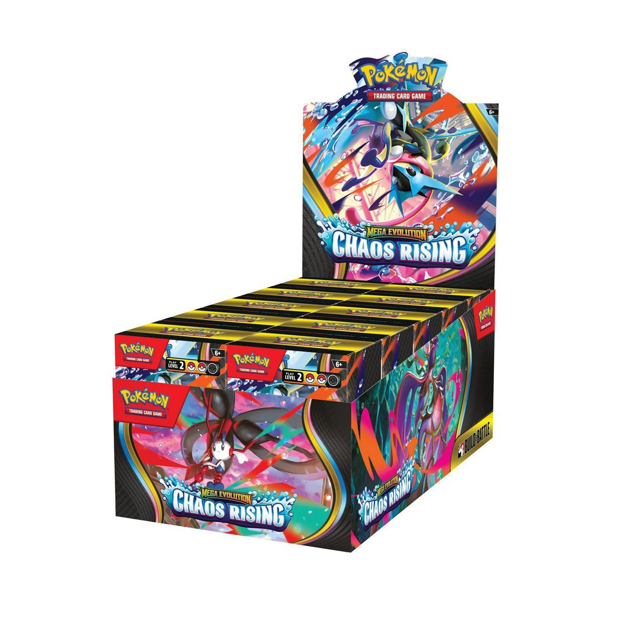 Chaos Rising Build & Battle Display - PokemonAlert.nl