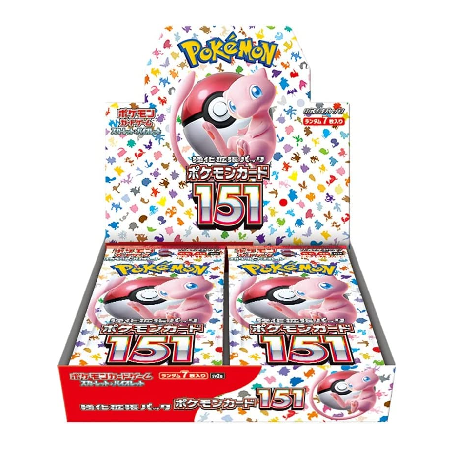 151 Booster Box Japans - PokemonAlert.nl