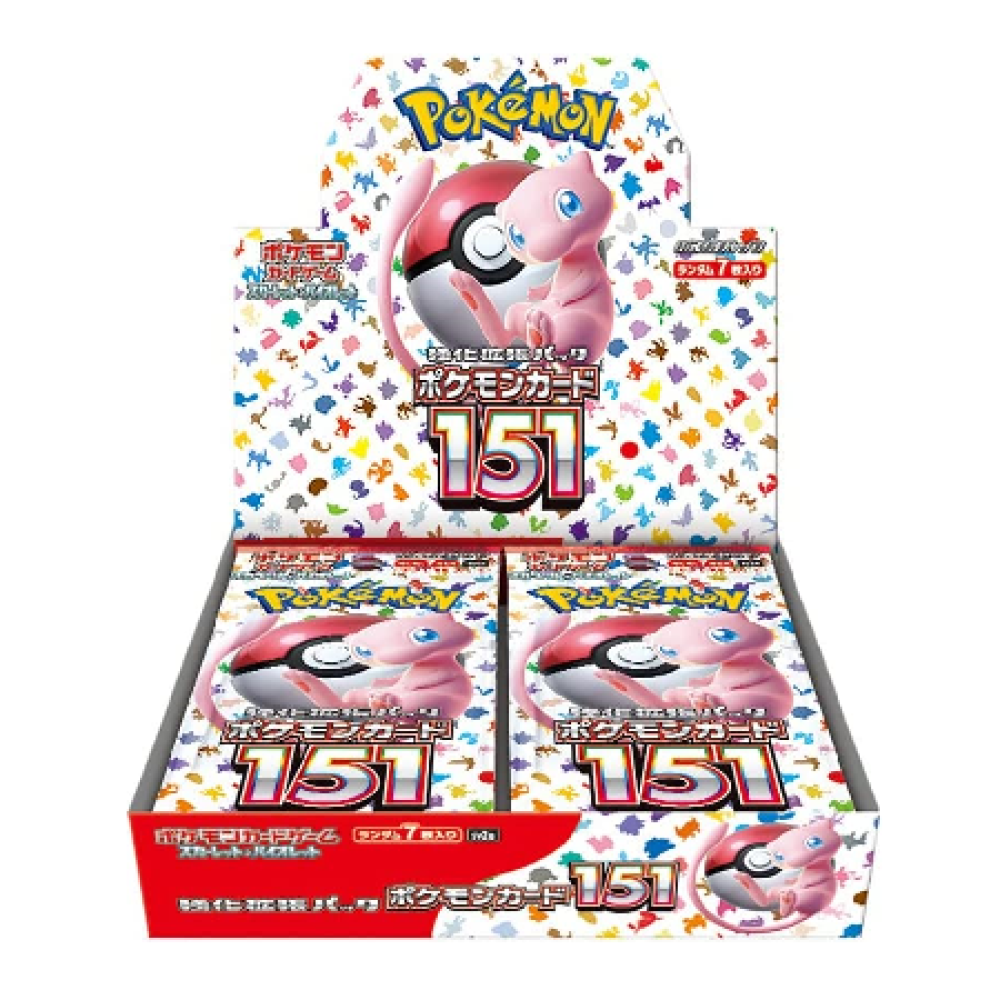 151 Booster Box Japans - PokemonAlert.nl